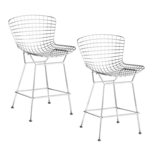 Bellmont | Bertoia Wire Counter Chair - Set Of 2