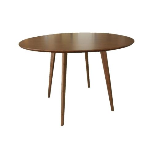 Colden | Currant Round Dining Table - Walnut Stain