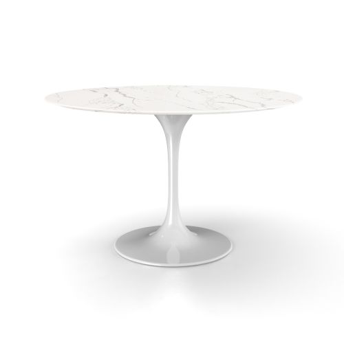 Sandlake | Saarinen 42" Round Quartz Tulip Dining Table