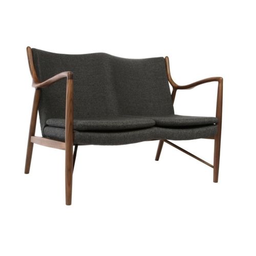 Galen | Juhl Loveseat - Walnut