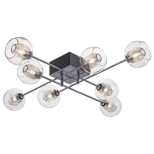 Estelle 8 Ceiling Light - Clear