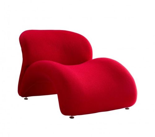 Otto Lounge Chair - Red