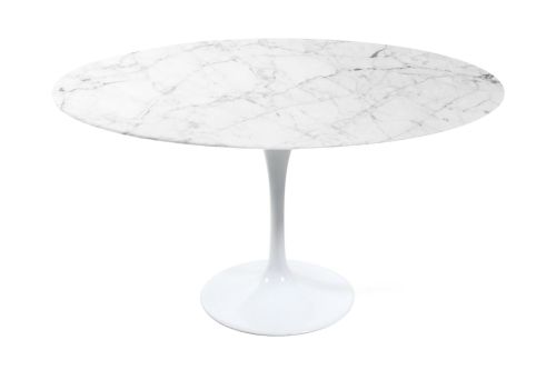 Sandlake | Saarinen 36" Round Marble Tulip Dining Table