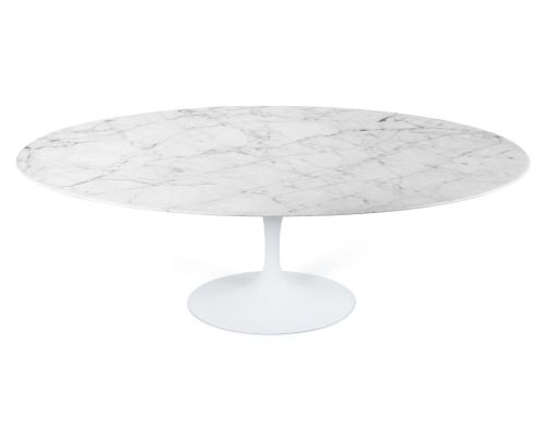 Sandlake | Saarinen 78" Oval Marble Tulip Dining Table