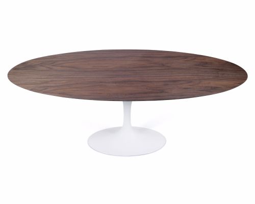 Sandlake | Saarinen 78" Oval Tulip Dining Table Walnut