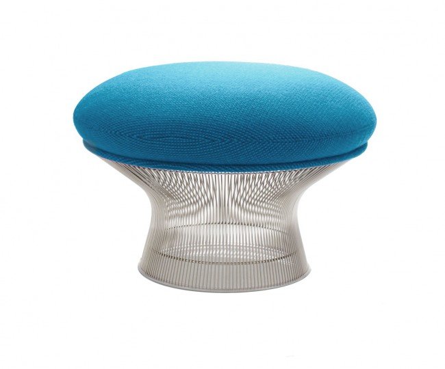 platner easy lounge ottoman 