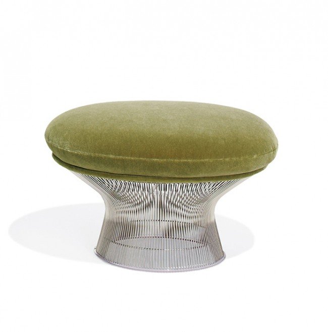 platner easy lounge ottoman 
